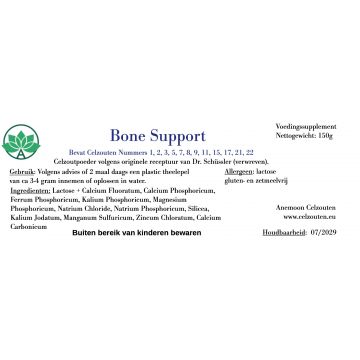 Mengsel voor Botten ondersteuning - Bone Support 150g stazak