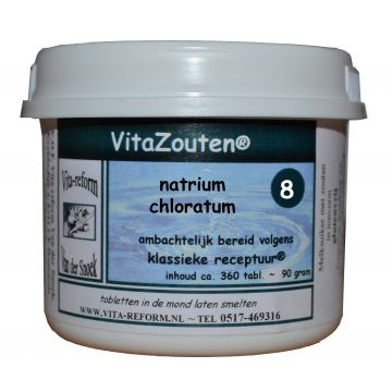 Vitazout nr. 8 - Natrium chloratum/muriaticum